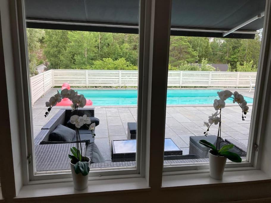 Villa Med Pool Och Bara 600M Till Havet! Труса Экстерьер фото
